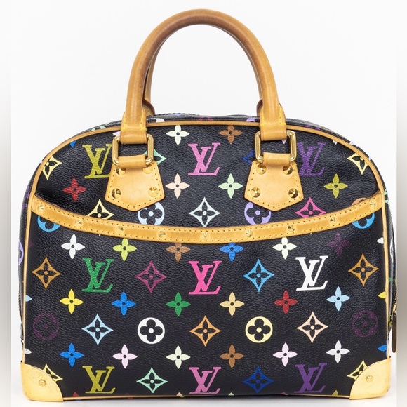 Louis Vuitton Black Multicolor Trouville - Picture 2 of 10